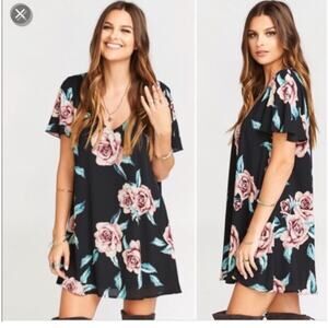 Show Me Your MuMu small Kylie dress in flower hour